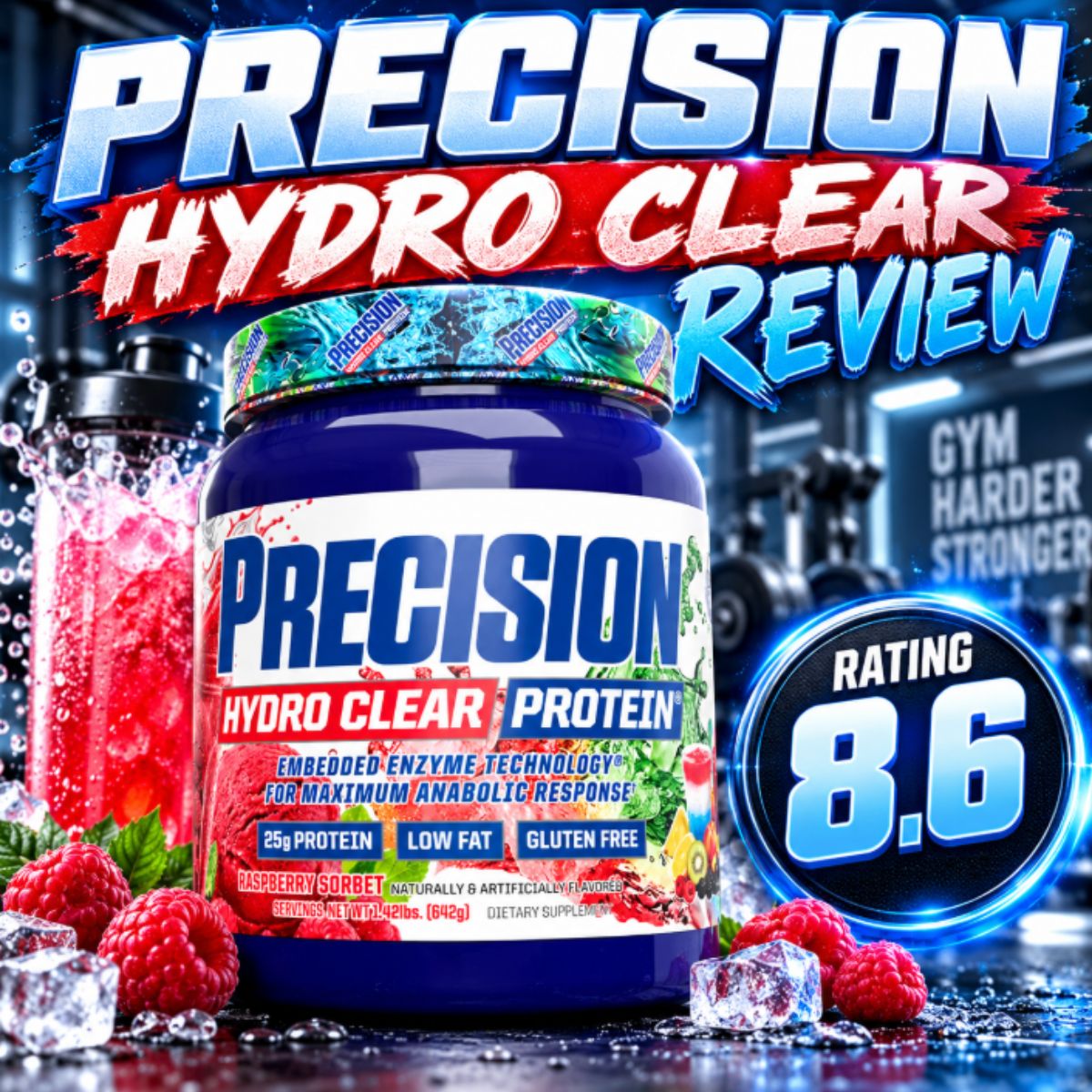 Hi-Tech Drops All New Clear Protein Called Precision Hydro Clear