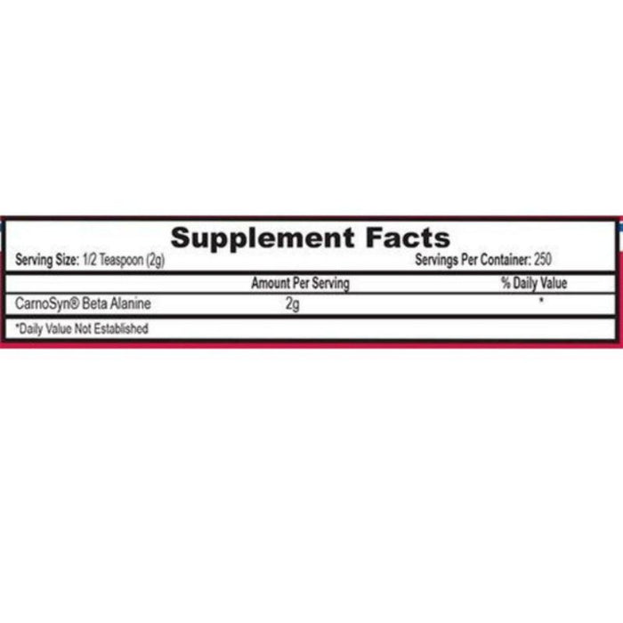 APS Nutrition Beta Alanine 500 Grams