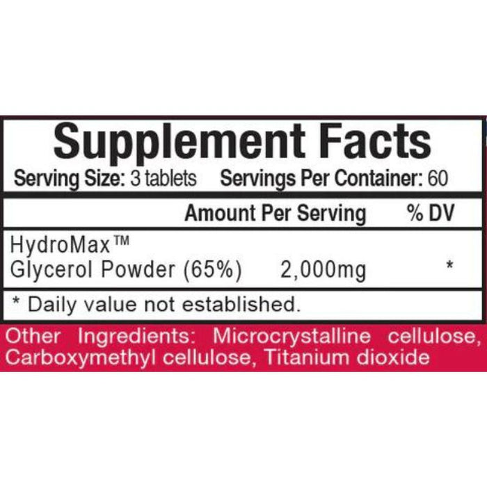 APS Nutrition HydroMax Glycerol Powder 180 Tabs