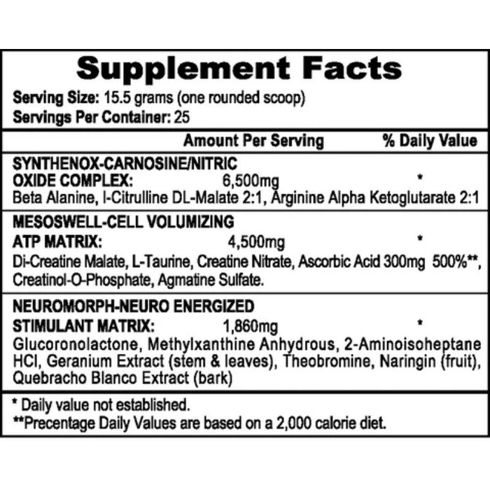 APS Nutrition Mesomorph V4 388 Grams