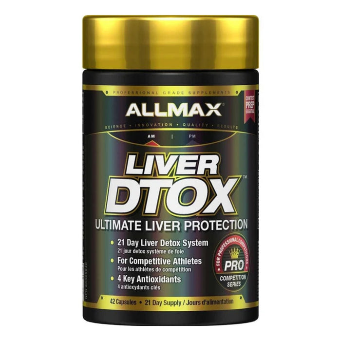 Allmax Nutrition Liver D-Tox 42 Capsules