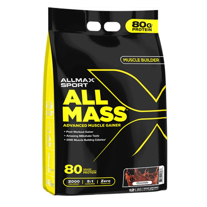 Allmax Sport Allmass Advanced Muscle Gainer 57 Scoops