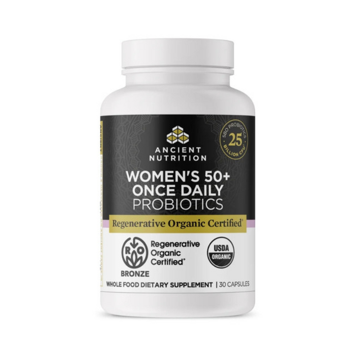 Ancient Nutrition Women's 50+ Once Daily Probiotics 30 Capsules