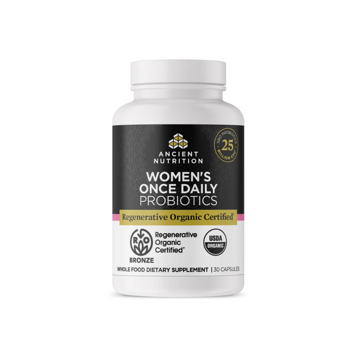 Ancient Nutrition Women's Once Daily Probiotics 30 Caps