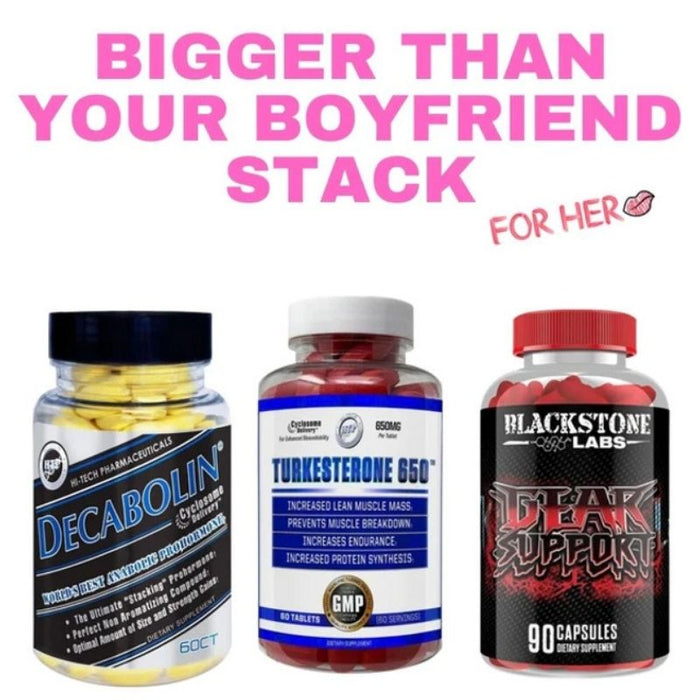 Bigger Than Your Boyfriend ProHormone Stack for Women