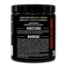 A black plastic supplement tub with a black lid, featuring a white label with black text. The label prominently displays 'HARDCORE SLEEP FORMULA' and a large '25g' on the lower right, with a detailed directions and warning section below.