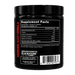 A black plastic supplement jar shown from the back, featuring a white Supplement Facts label with red and black text. The label indicates it is Hardcore Sleep Formula and manufactured exclusively for Blackstone Labs.
