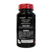 A black supplement bottle with a red cap from the brands BlackStone and Arson, featuring white and red text on the label.