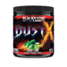 Blackstone Labs Dust X supplement container with cool lime flavor on a white background
