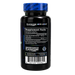 A black supplement bottle with a blue cap and a black label showing the supplement facts for Epi-Cat by Blackstone Labs.