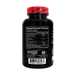 Black supplement bottle with a red security cap, showing the Supplement Facts label on a white background.