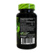 Black supplement bottle with a bright green seal and a large black label showing Supplement Facts, barcode, and Blackstone Labs branding.