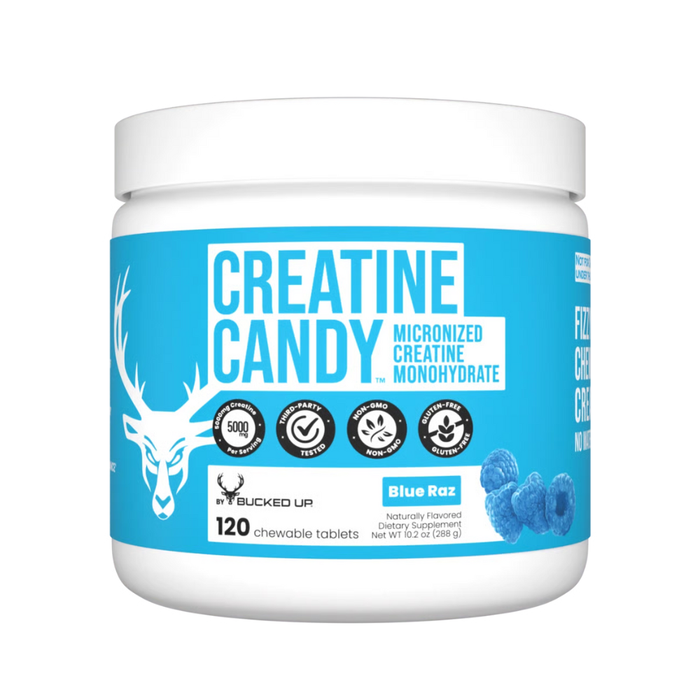 Bucked Up Creatine Candy 120 Count