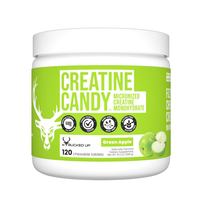 Bucked Up Creatine Candy 120 Count