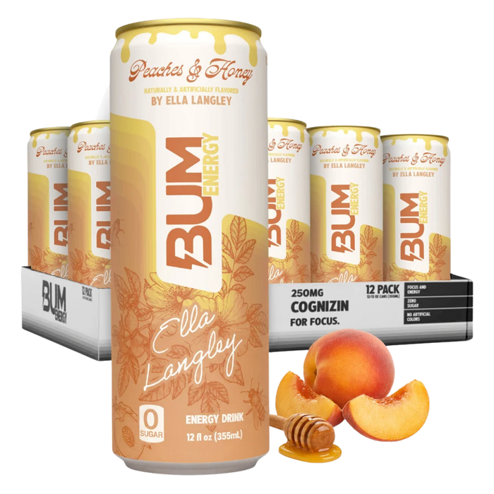 CBUM BUM Energy Drink RTD 12 Case