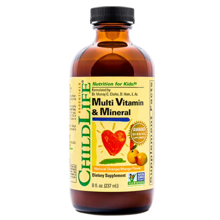 ChildLife Multi Vitamin and Mineral Natural Orange Mango 8 Fl Oz