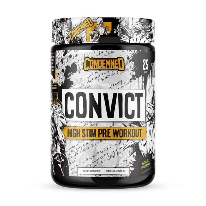 Condemned Labz Convict Pre-Workout 50 Servings