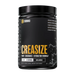 A black tub of CNDMNDS Creasize dietary supplement powder with the unflavored flavor on the label, set against a plain white background.