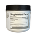 Condemned Labz Glutamine 80 Servings Supplement Facts on a white background