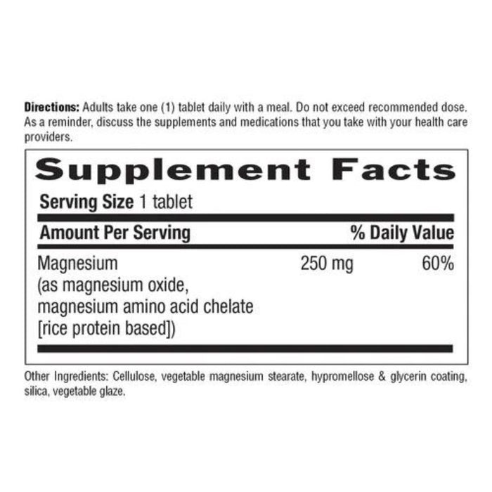 Country Life Chelated Magnesium 250mg 90T