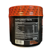 Supplement container with supplement facts label on a white background