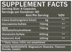 Formutech Nutrition Flexible Joint Formula 240 Caps Supplement Facts