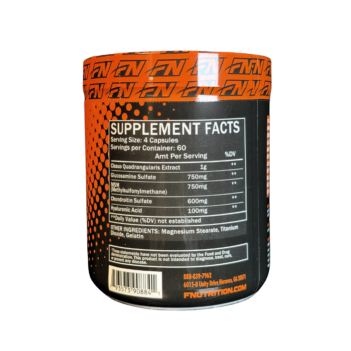 Formutech Nutrition Flexible Joint Formula 240 Caps Supp Facts