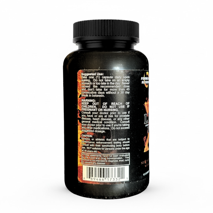 Formutech Nutrition Lean EFX 45 Caps Info