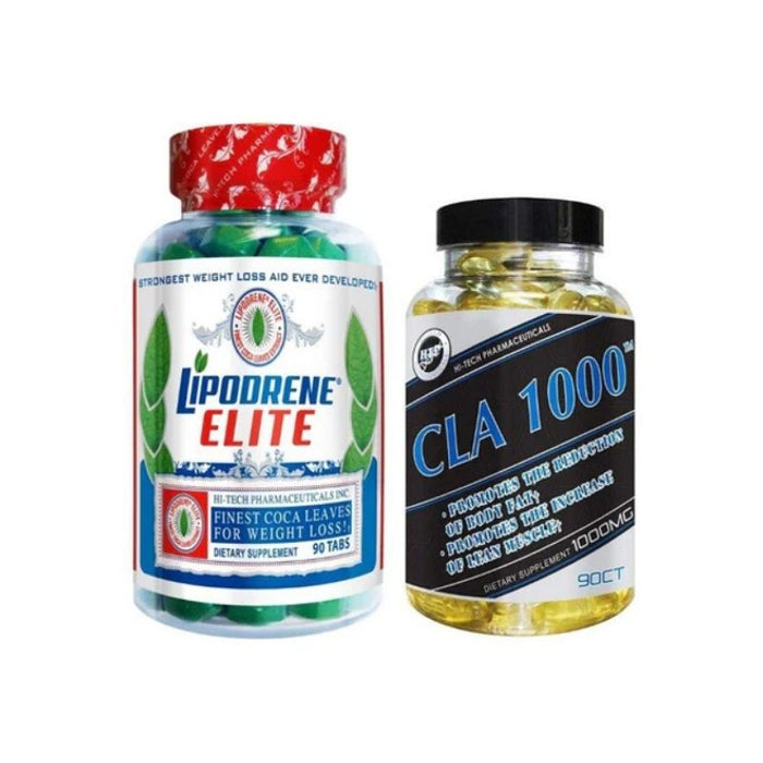 Hi-Tech Pharmaceuticals Lipodrene Elite & CLA Stack