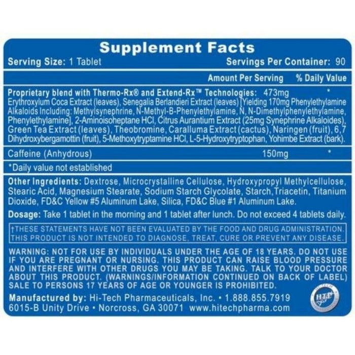 Hi-Tech Pharmaceuticals Lipodrene Elite & Keto Lean Stack