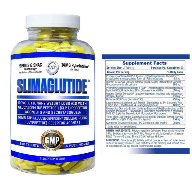 Hi-Tech Pharmaceuticals Slimaglutide 180ct