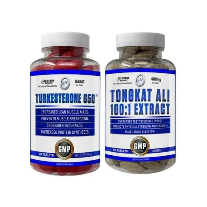 Hi-Tech Turkesterone Tongkat Ali Stack