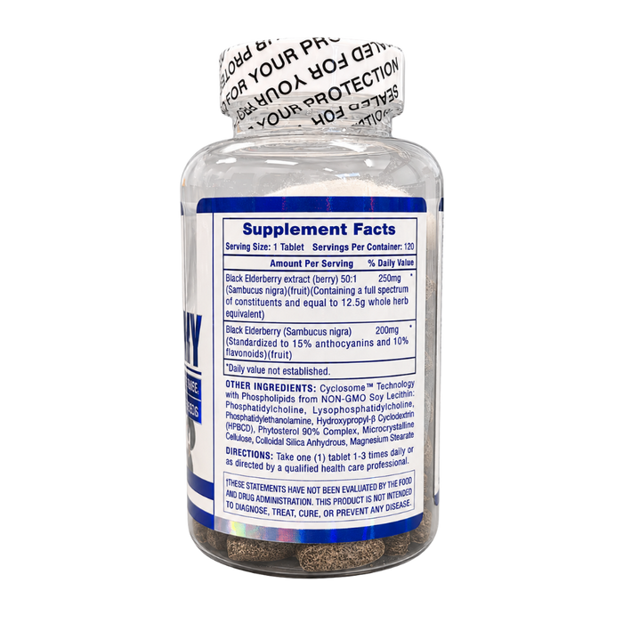 Hi-Tech Pharmaceuticals Herbs Hi-Tech Pharmaceuticals Black Elderberry 120T