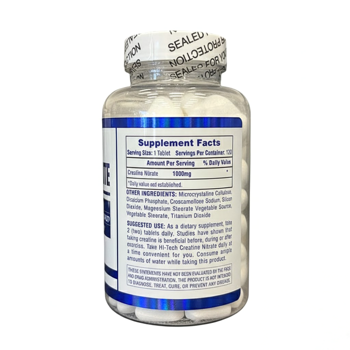 Hi-Tech Pharmaceuticals Creatine Nitrate 1000mg 120 Tablets