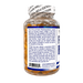 A bottle of Fish Oil dietary supplements by Hi-Tech Pharmaceuticals, showing the back label with text and a barcode on a white background.
