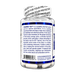 A clear plastic bottle of Taurine 750 dietary supplement, showing the back label with product details, a white seal with black text, and HI-TECH PHARMACEUTICALS, INC. branding.