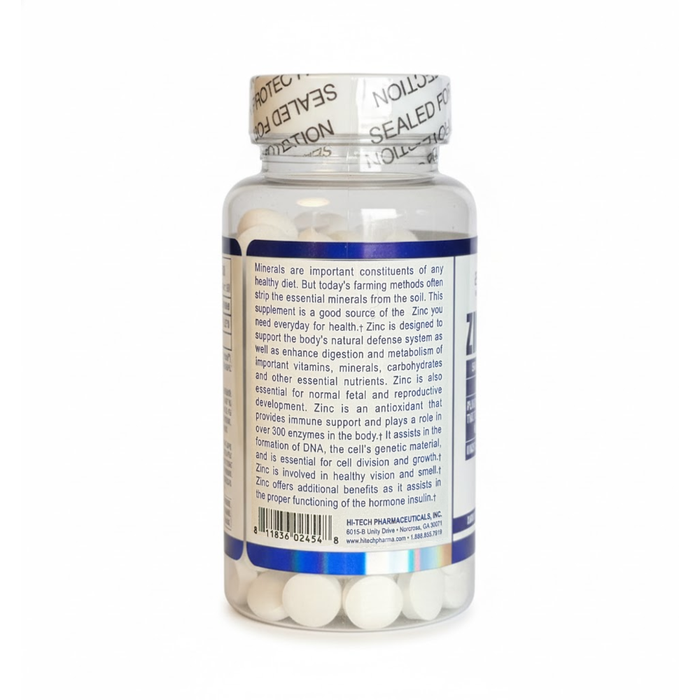 Hi-Tech Pharmaceuticals Zinc Lozenges 100ct