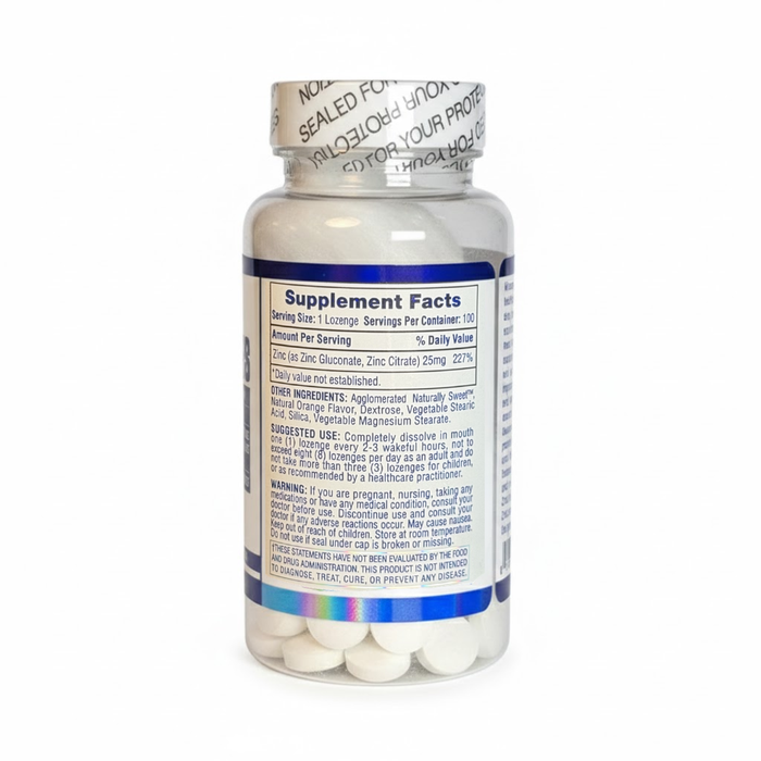 Hi-Tech Pharmaceuticals Zinc Lozenges 100ct