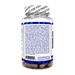 A bottle of Hi-Tech Pharmaceuticals Shilajit extract capsules, featuring a white cap with a clear protective seal and a blue label detailing product information and a barcode.