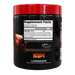 A black plastic tub of AMPberry Hellboy Lionsgate supplement powder with a bright red lid, shown against a plain white background.