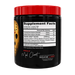 Supplement container labeled 'Insane Veinz' by Insane Labz with supplement facts on the side of the tub on a white background.