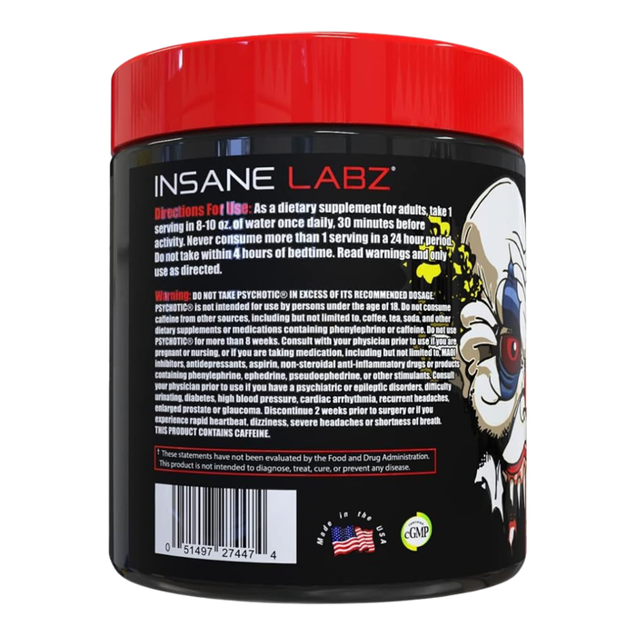 Insane Labz Psychotic 35 Servings
