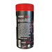 Back view of a supplement container with 'Insane Labz' branding on a white background