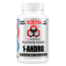 A supplement bottle for 'LG Sciences 1-Andro' on a white background