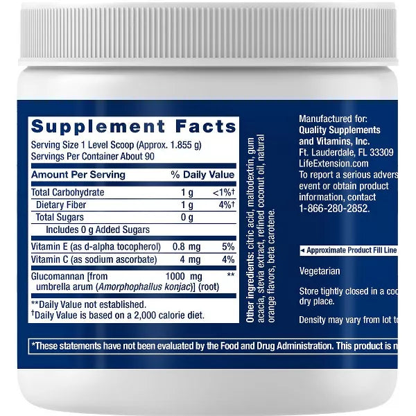 Life Extension Easy Fiber 167g