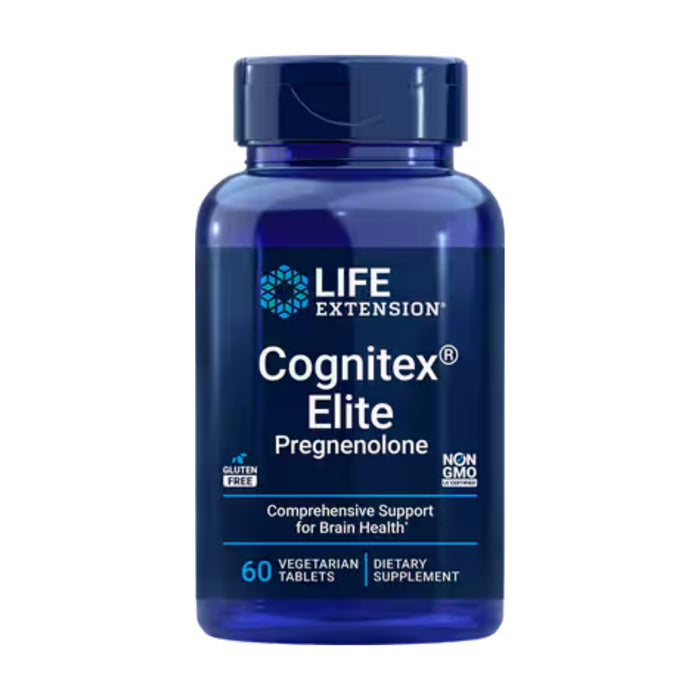 Life Extension Cognitex Elite Pregnenolone 60 Tablets