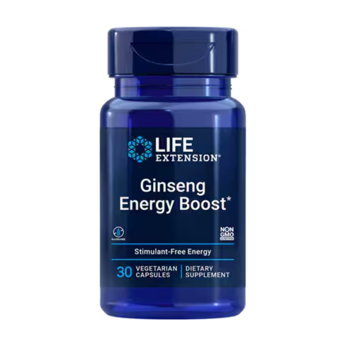 Life Extension Ginseng Energy Boost 30 Vege Caps