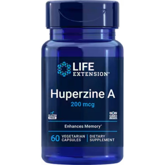 Life Extension Huperzine A with Natural Vitamin E 60 Caps