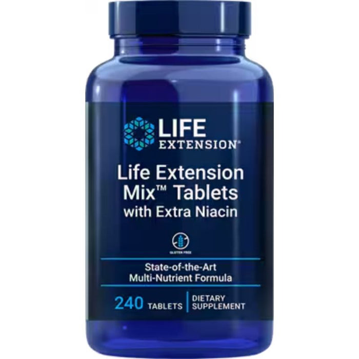 Life Extension Mix Tablets w/ Extra Niacin 240 Tablets