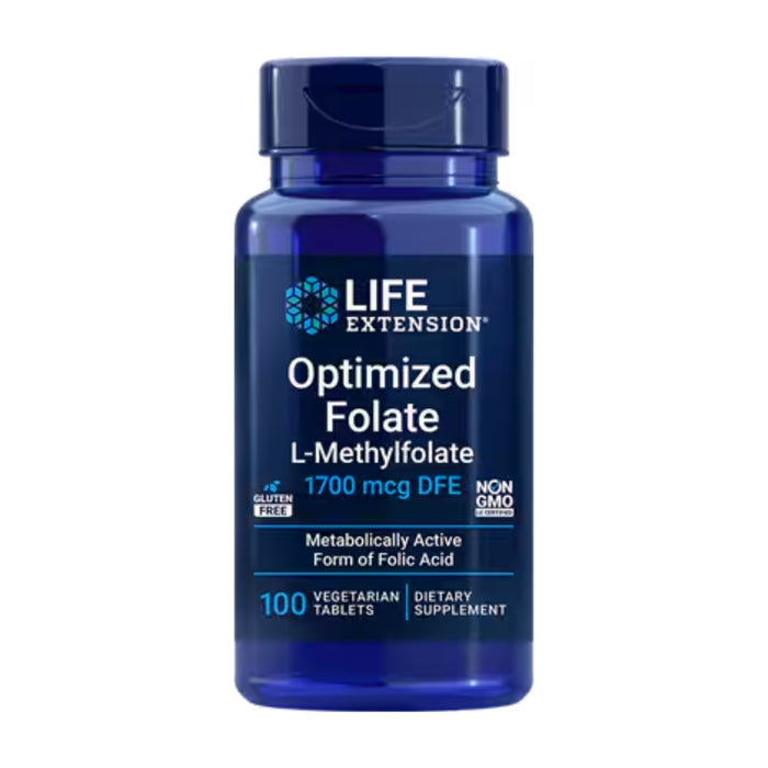 Life Extension Optimized Folate L-Methylfolate 1,700 mcg DFE